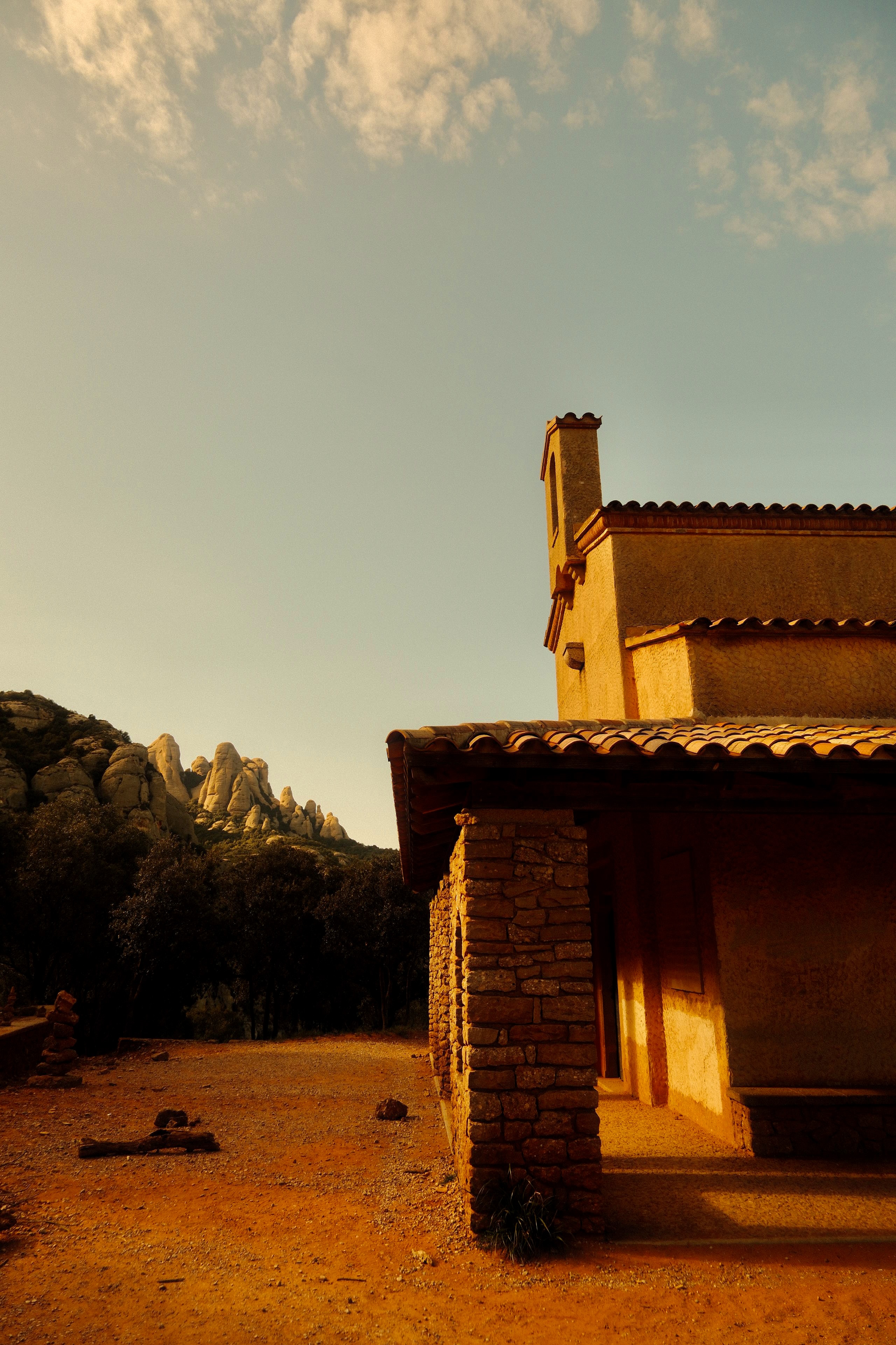 Montserrat rooftops